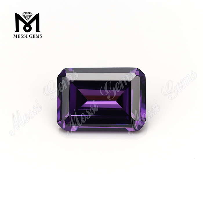 13 x 18 mm ottagono sciolto ametista cz cubic zirconia pietra