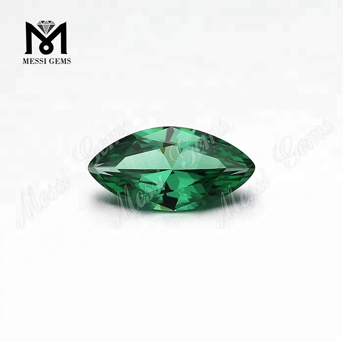 gemme sciolte nanosital verde smeraldo all'ingrosso