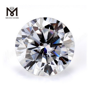 Diamante moissanite bianco brillante da 8 mm con taglio a macchina sciolto D Colore diamante moissanite