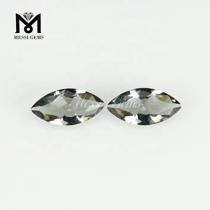 Pietre preziose sfaccettate Marquise 3 x 6 mm pietra di vetro tagliata a macchina