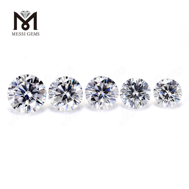 Prezzo di fabbrica 1-3mm EF Diamante moissanite bianco Pietra moissanite allentata