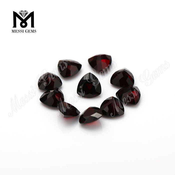 Prezzo delle gemme di granato naturale di colore scuro cinese