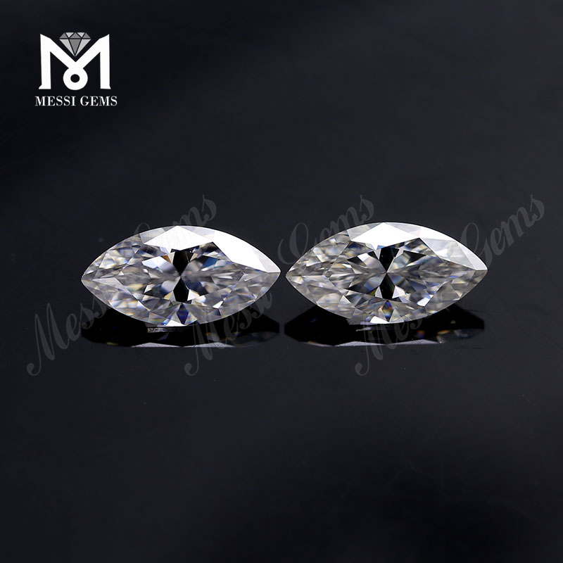 Fabbrica di diamanti sciolti a forma di marquise a forma di marquise def moissanites