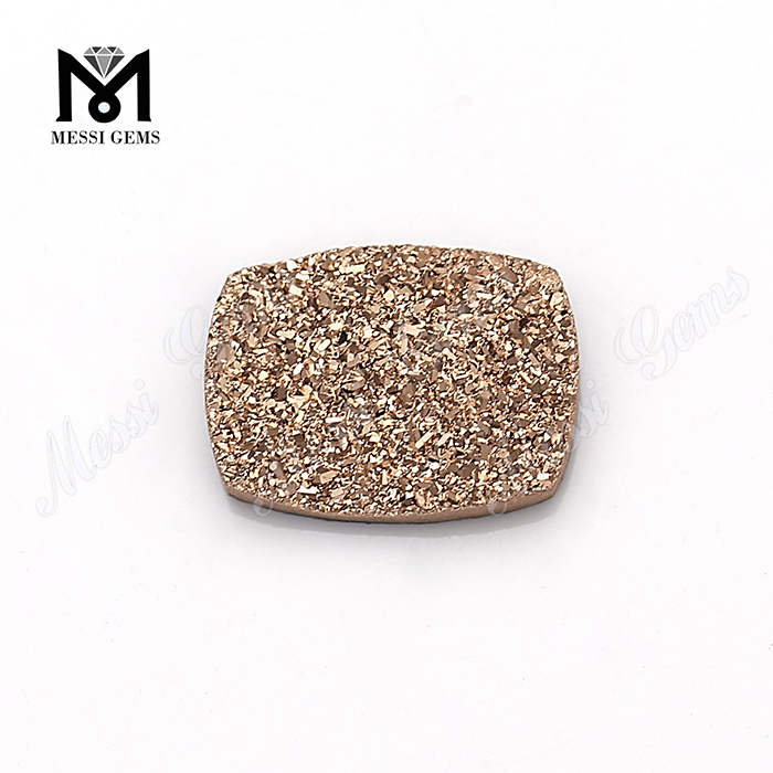 cuscino lungo forme geode druzy oro rosa naturale agata dalla fabbrica