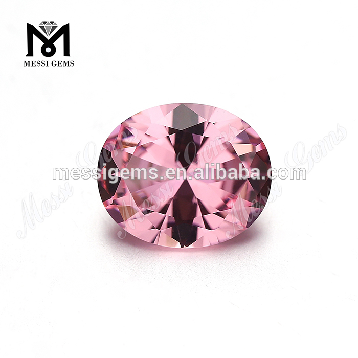 wholesale Pietra preziosa ovale 10x12MM rosa Nanosital