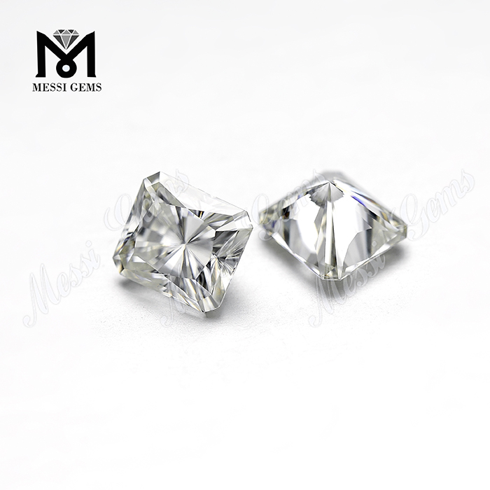 Diamante moissanite all'ingrosso Moissaniti bianchi, Moissaniti sciolti a forma di ottagono da 6x9 mm