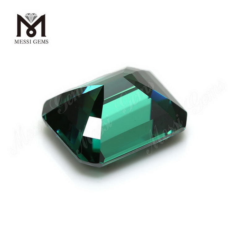 Lab ha creato Pietre preziose sciolte prezzo per carato Diamante moissanite verde ottagono