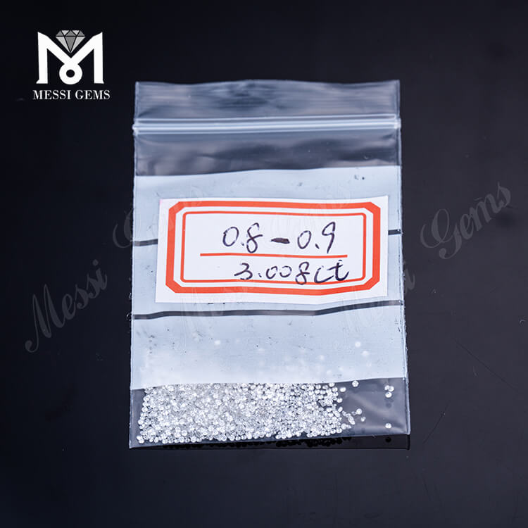 0,7 mm -1,0 mm G Colore VS - SI Diamante bianco sintetico Prezzo per carato CVD HPHT Lab Grown Melee Diamond
