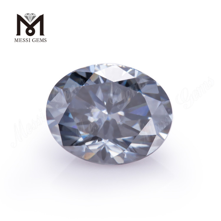 Prezzo di fabbrica 8x10mm OVALE Taglio grigio Moissanite sciolto